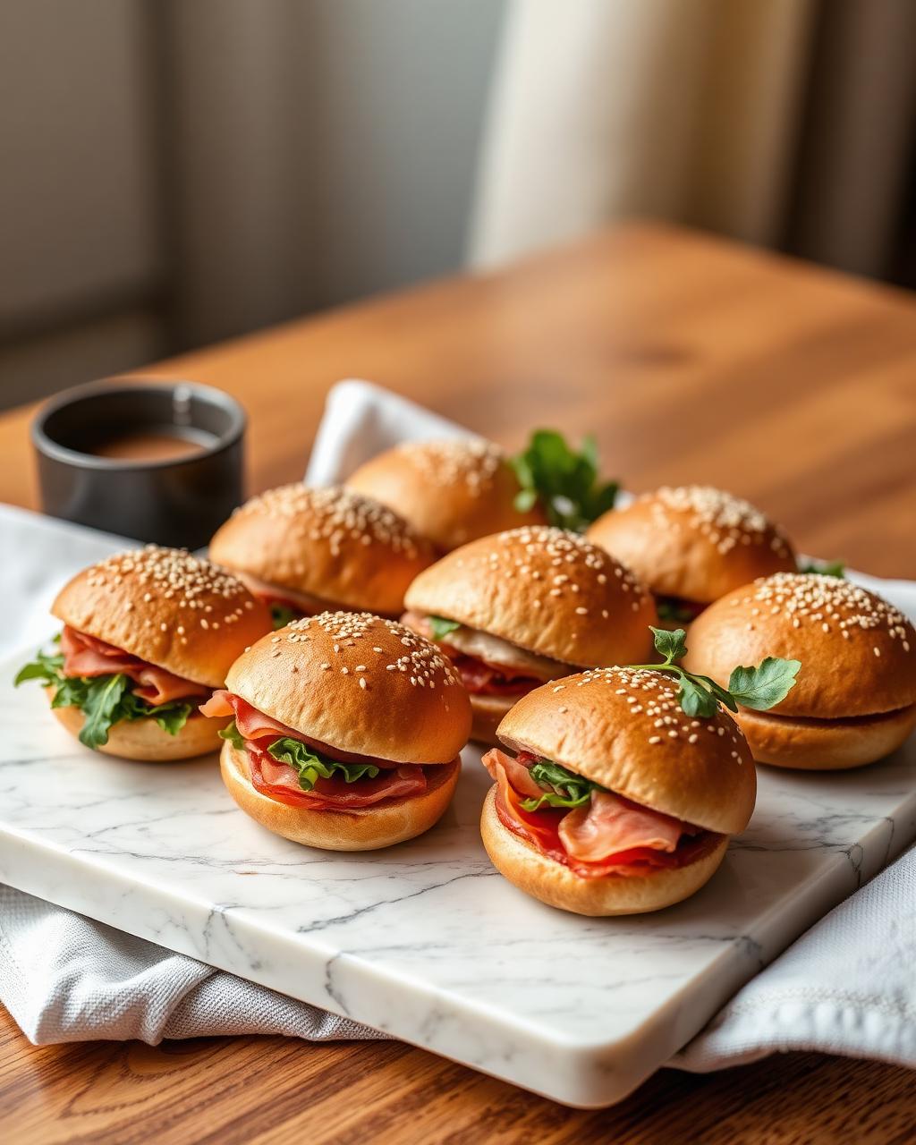 Mini bocadillos